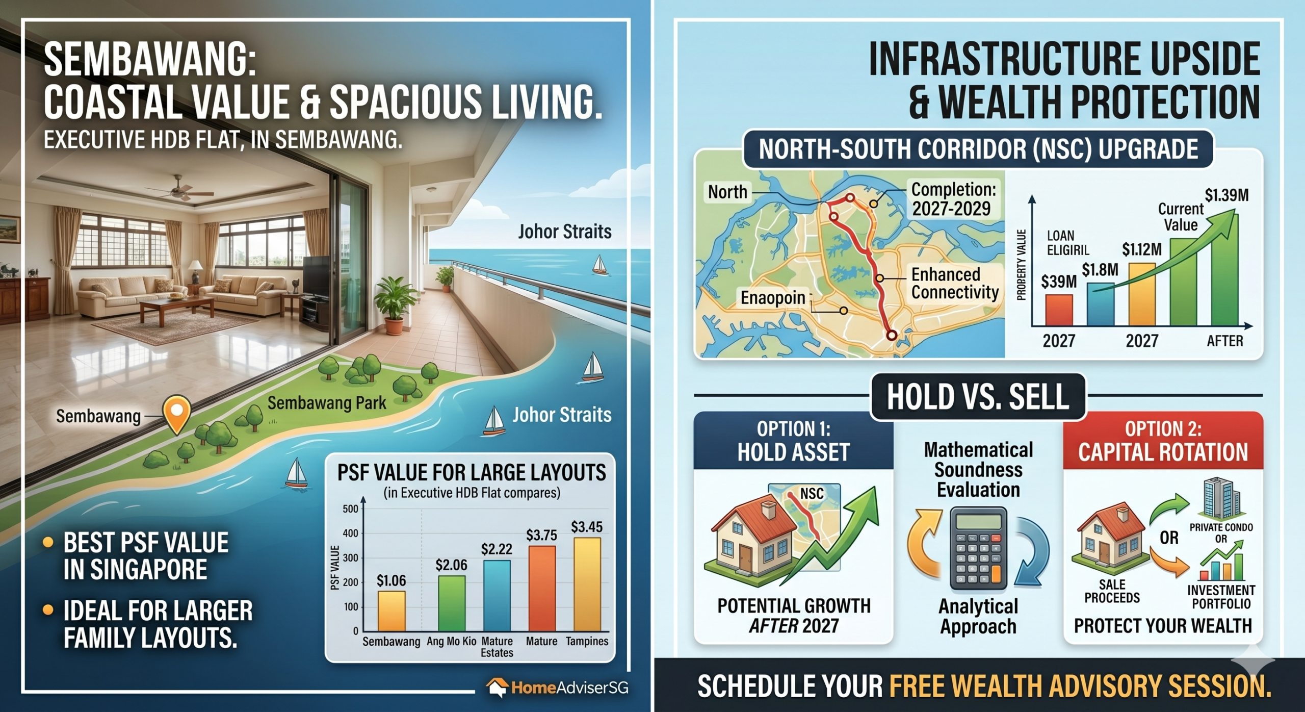 image of Sembawang: Coastal Value and Infrastructure Upside<br />
