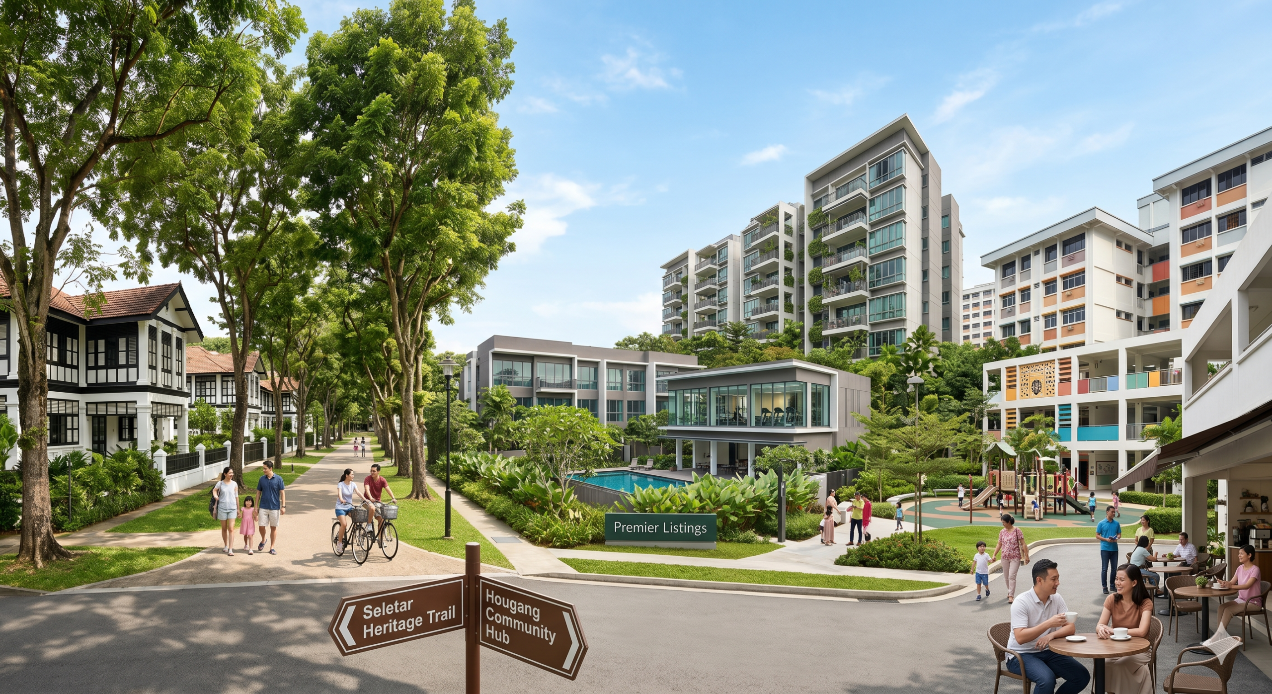 landed at North-East Region: Seletar & Hougang