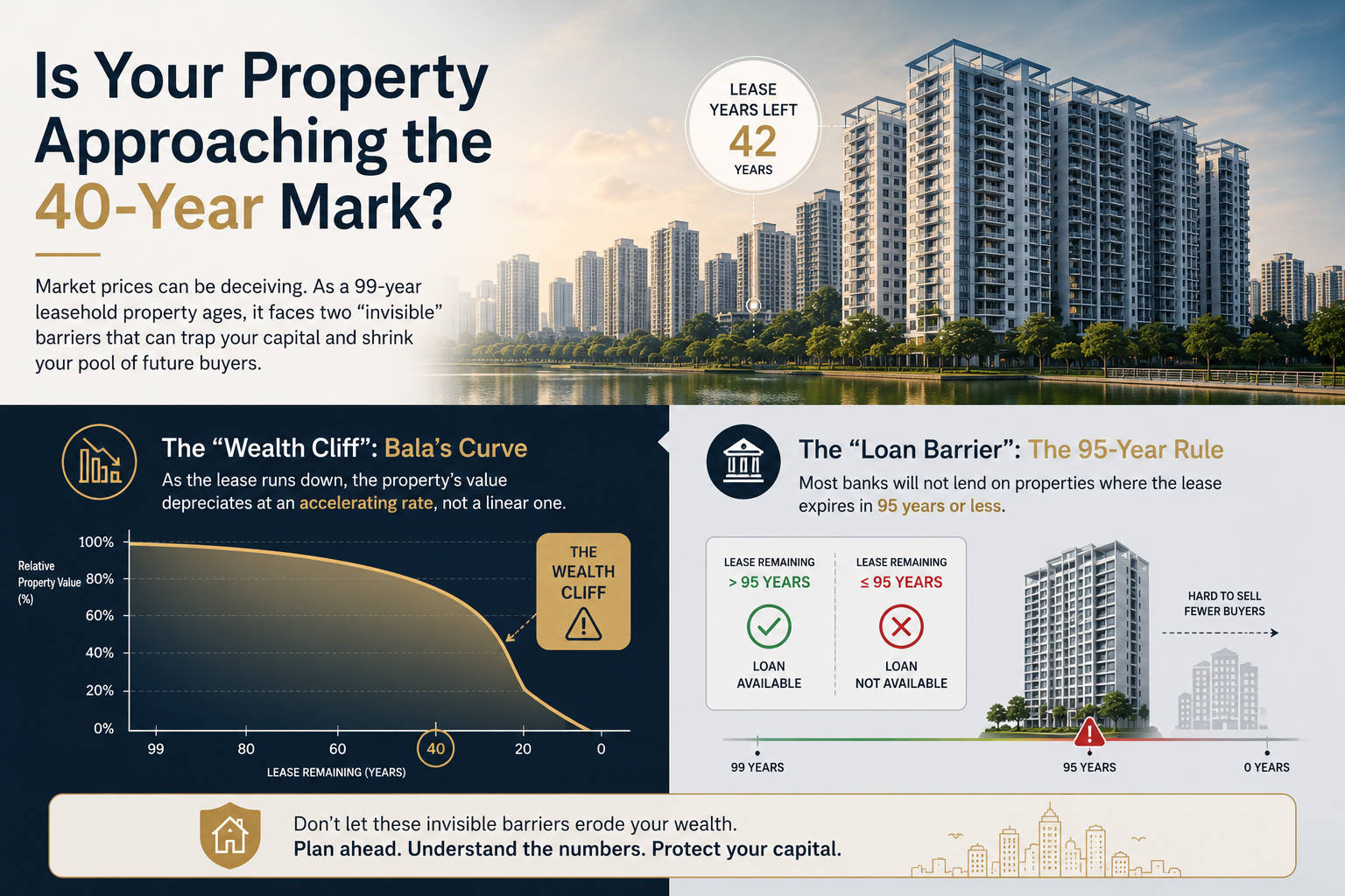 image of "is your property reaching 40 years Mark. explained the bala's Curve and loan barrier by HomeAdvisorsg.com